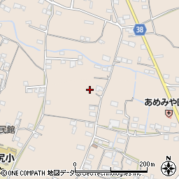 山梨県甲州市塩山上井尻1631周辺の地図