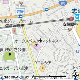 千葉県佐倉市上志津1641-30周辺の地図