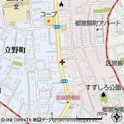 菅野ガラス店周辺の地図