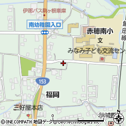 長野県駒ヶ根市赤穂福岡8840周辺の地図