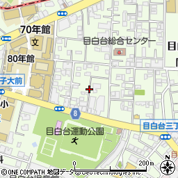 東京都文京区目白台2丁目2周辺の地図