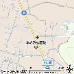 山梨県甲州市塩山上井尻1426周辺の地図