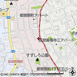 東京都練馬区関町南2丁目13-28周辺の地図