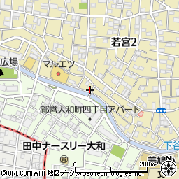 東京都中野区若宮2丁目41-5周辺の地図