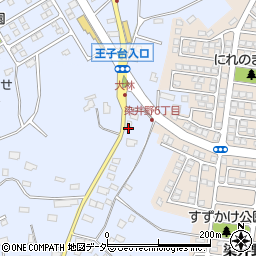 千葉県佐倉市生谷1496周辺の地図