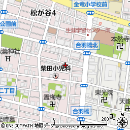 東京都台東区松が谷3丁目15-7周辺の地図