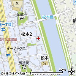 東京都江戸川区松本2丁目19-9周辺の地図