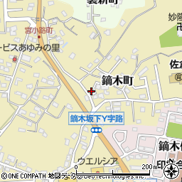 千葉県佐倉市鏑木町103-5周辺の地図