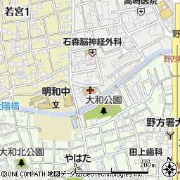 大和幼稚園周辺の地図