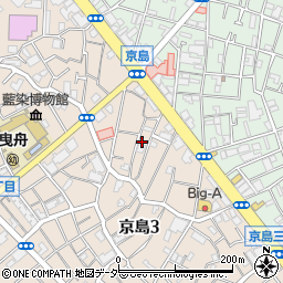 ヘアスタジオ我夢城周辺の地図