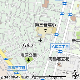 株式会社西山脩次商店　倉庫周辺の地図