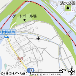 東京都八王子市高月町65周辺の地図