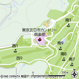 東京五日市カントリー倶楽部周辺の地図