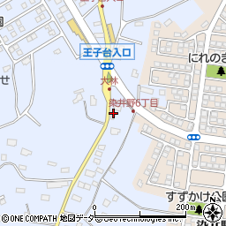 千葉県佐倉市生谷1497周辺の地図