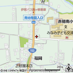 長野県駒ヶ根市赤穂福岡8844周辺の地図