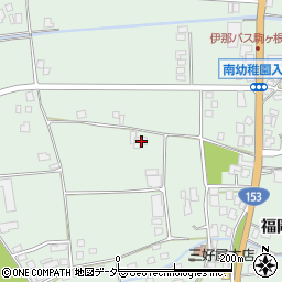 長野県駒ヶ根市赤穂福岡8711-2周辺の地図