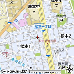 東京都江戸川区松本1丁目30-9周辺の地図