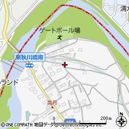 東京都八王子市高月町46周辺の地図