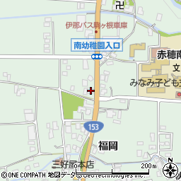 長野県駒ヶ根市赤穂福岡8735周辺の地図
