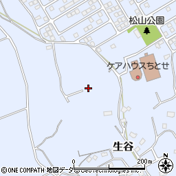 千葉県佐倉市生谷362周辺の地図
