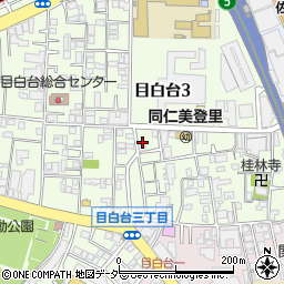 東京都文京区目白台3丁目11-5周辺の地図