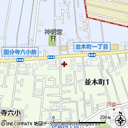 コメダ珈琲店周辺の地図