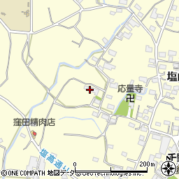 山梨県甲州市塩山千野702周辺の地図