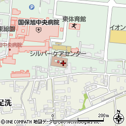 シルバーケアセンター周辺の地図