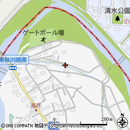 東京都八王子市高月町39周辺の地図