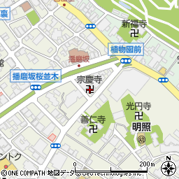 [葬儀場]宗慶寺周辺の地図
