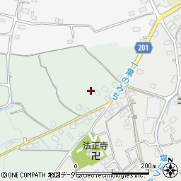 山梨県甲州市塩山下粟生野1287周辺の地図