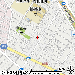 大和田４丁目第１駐車場周辺の地図