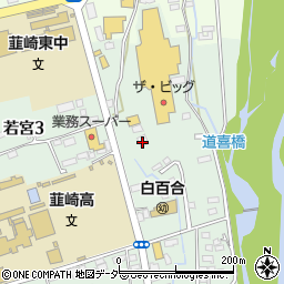 株式会社ヨンマルサン　韮崎店周辺の地図