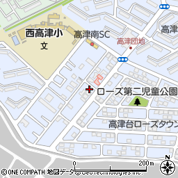 あけぼの薬局　高津店周辺の地図