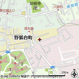 シオン佐倉周辺の地図