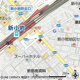 島村楽器株式会社　新小岩店周辺の地図