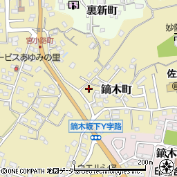 千葉県佐倉市鏑木町103周辺の地図