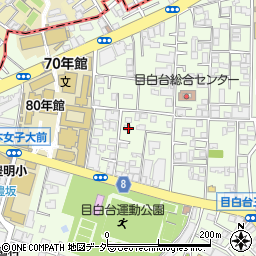 東京都文京区目白台2丁目2-10周辺の地図