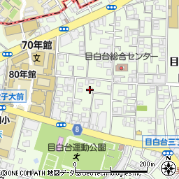 東京都文京区目白台2丁目2-25周辺の地図