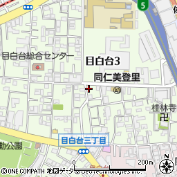 東京都文京区目白台3丁目11-6周辺の地図