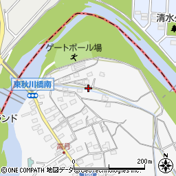 東京都八王子市高月町42周辺の地図