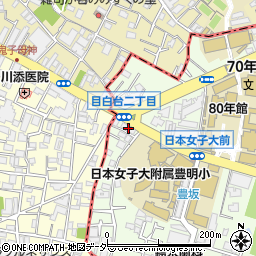 東京都文京区目白台1丁目15-9周辺の地図