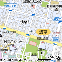 株式会社東京ミレニアム周辺の地図