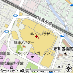 タイムズニッケコルトンプラザモール１Ｆ駐車場周辺の地図