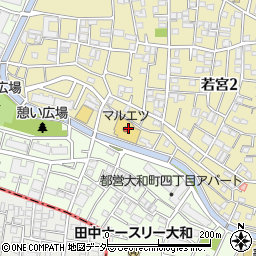東京都中野区若宮2丁目42周辺の地図