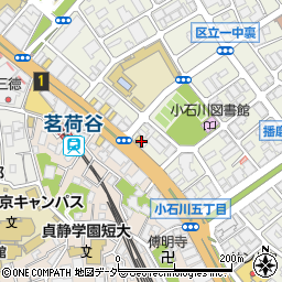小石川法律事務所周辺の地図