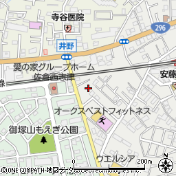 千葉県佐倉市上志津1641-38周辺の地図