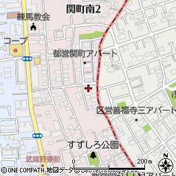 東京都練馬区関町南2丁目13-23周辺の地図