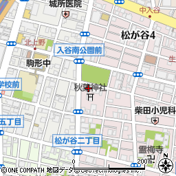 ダイカンプラザ上野３号館周辺の地図