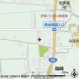 長野県駒ヶ根市赤穂福岡8505-1周辺の地図